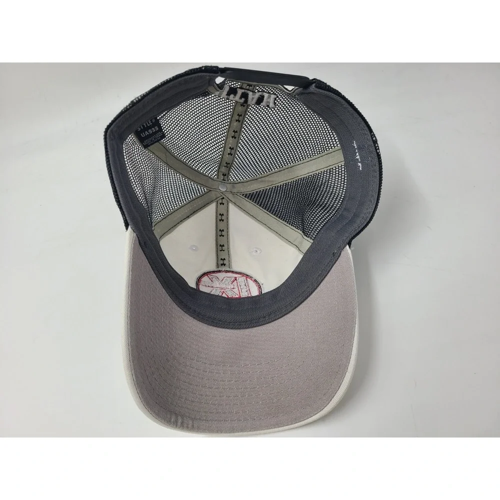 Utah Utes Hat Snapback Under Armour Trucker Mesh Title IX 2022‎ White Black NCAA